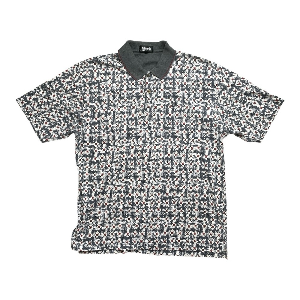 Ashworth Polo, Gray, Size Large